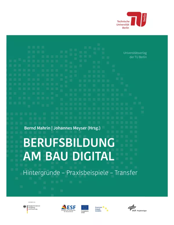 Broschuere: Berufsbildung am Bau digital