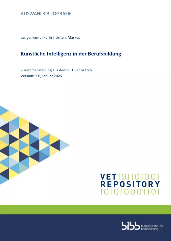Text: Künstliche Intelligenz in der Berufsbildung (Auswahlbibliografie)