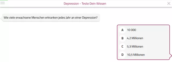 Lernkontrolle: Depression | Teste Dein Wissen (Quiz)