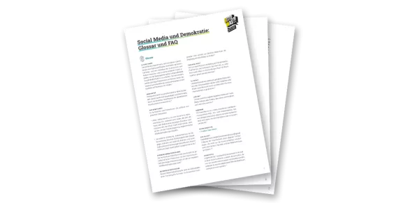 Glossar: Social Media und Demokratie | Glossar und FAQ