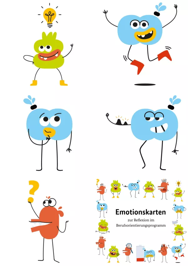 Lernspiel: Emotionskartenset zur Reflexion im Berufsorientierungsprogramm