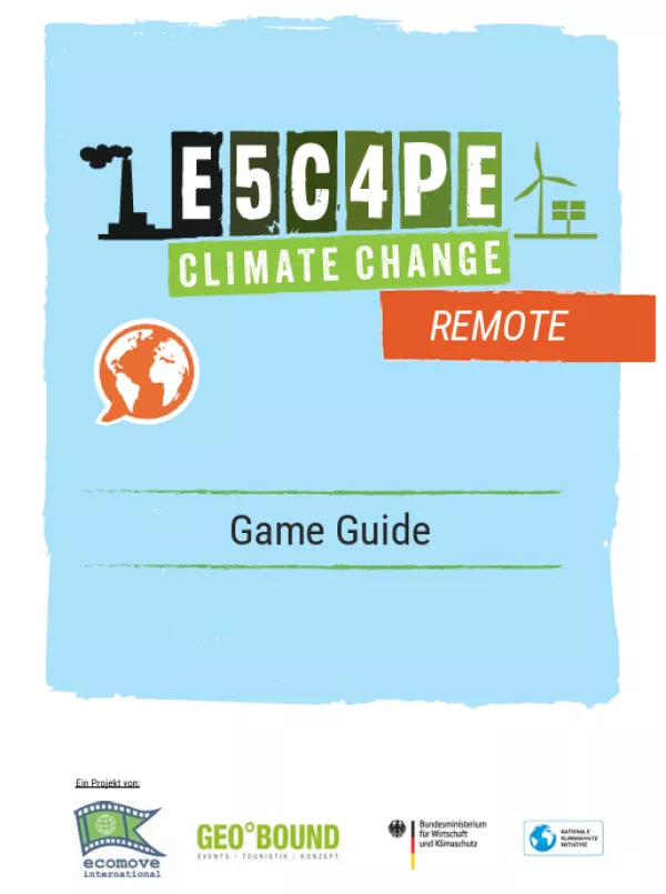 Handreichung: Escape Climate Change | Online-Spiel | Starguide