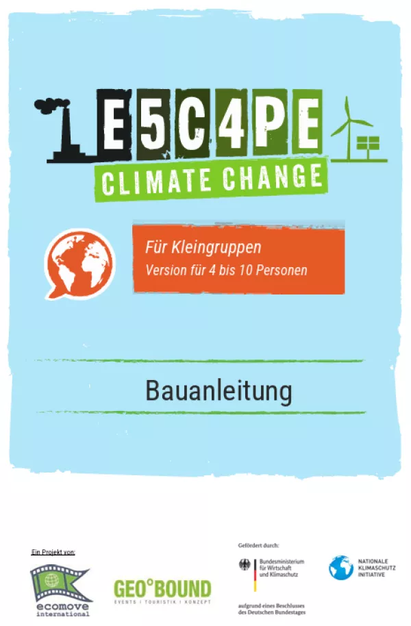 Webseite: Escape Climate Change | Für Kleingruppen