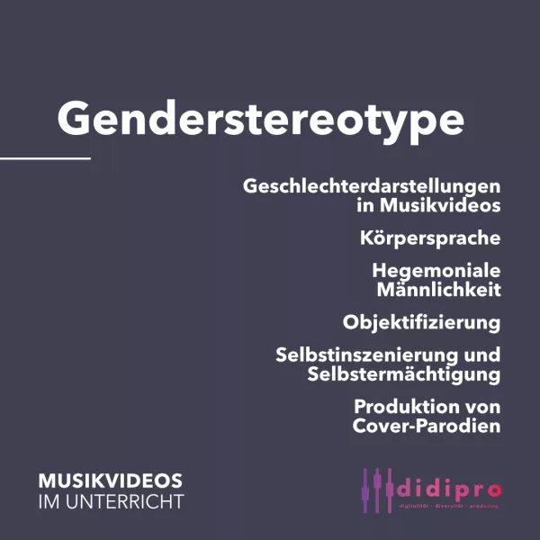 Bild: Genderstereotype