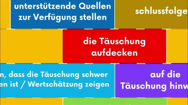 Video: Schriftliche Widerlegung von Falschinformationen