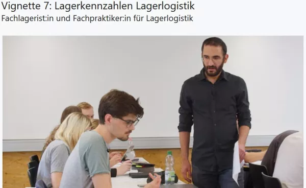 Webseite: Förderbezogene Diagnostik / förderbezogenes Diagnostizieren in heterogenen Klassen: Videovignette 7: Lagerkennzahlen Lagerlogistik | Fachlagerist:in und Fachpraktiker:in für Lagerlogistik