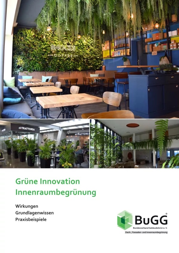 Broschuere: Grüne Innovation - Innenraumbegrünung