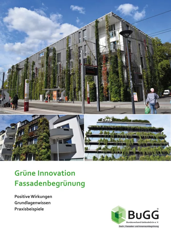 Broschuere: Grüne Innovation - Fassadenbegrünung