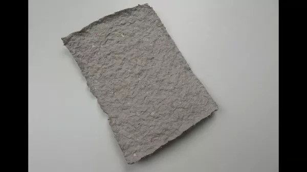 Entdeckendes: Recycled paper | Experiment