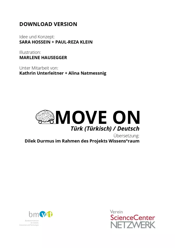 Sonstiges: Move-On! Unterlagen auf Türkisch