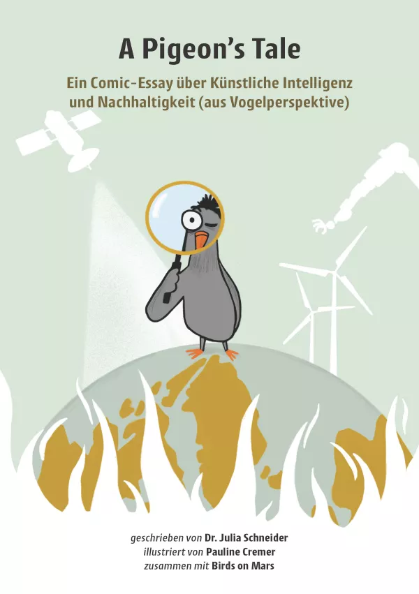 Broschuere: A Comic Essay on Artificial Intelligence and Sustainability!