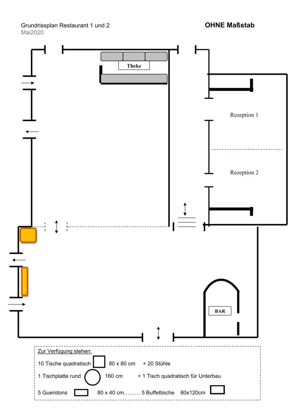 Unterrichtsbaustein: 12.1 Raumplan Projekt Frühstück