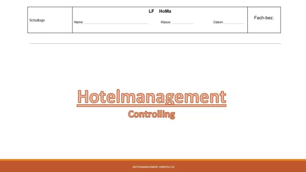 Unterrichtsbaustein: 10.1 Infoblatt zur Produktportfolio- und Marktwachstumsanalyse