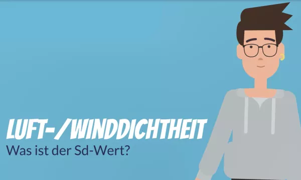 Video: Luft-/Winddichtheit - Was ist der Sd-Wert?
