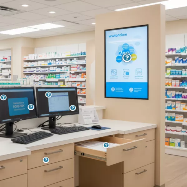 Entdeckendes: Lernsituation - Gestaltung digitales Schaufenster einer Apotheke