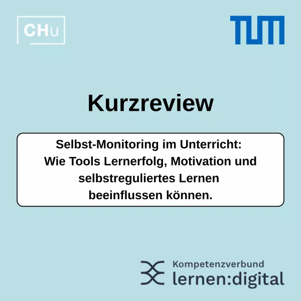 Webseite: Selbst-Monitoring im Unterricht: Wie Tools Lernerfolg, Motivation und selbstreguliertes Lernen beeinflussen können